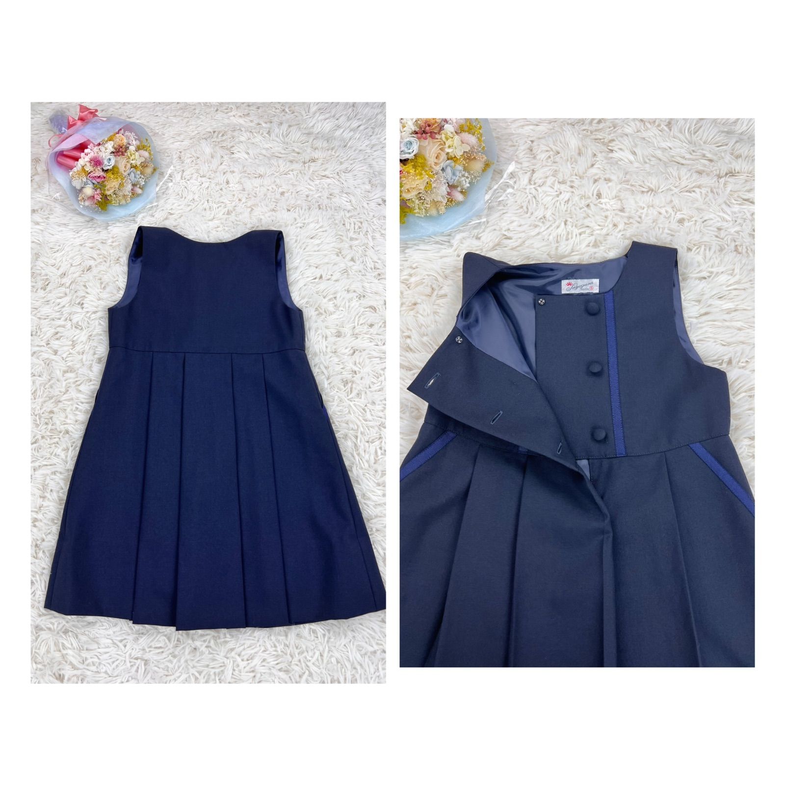 Sayegusa お受験スーツ フォーマル 銀座サエグサ セットアップ  