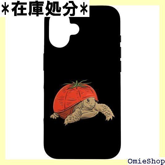 動物食 トマト 野菜トマトル 亀 スマホケース iPhone 16 用 3968