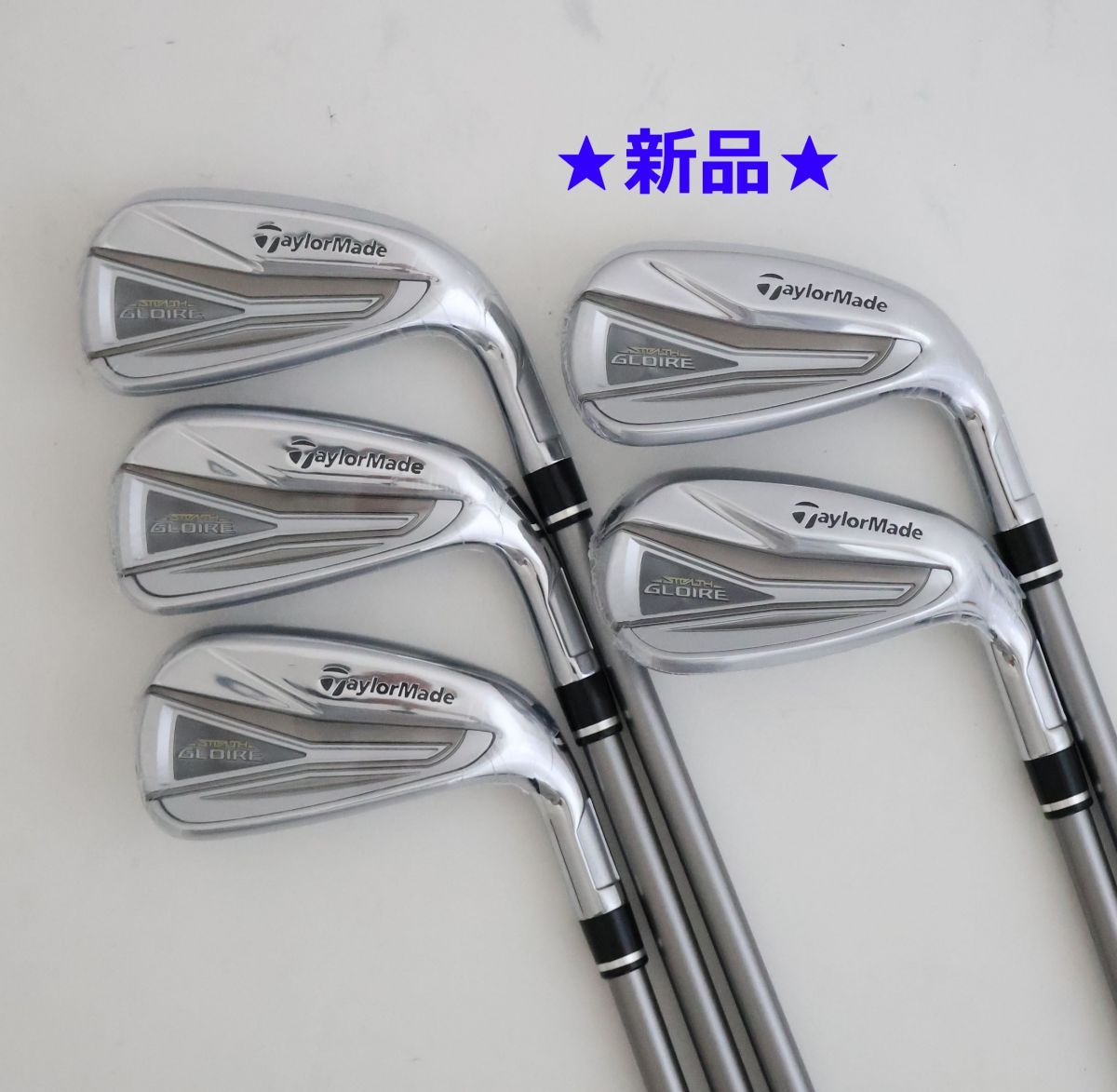 激安！】STEALTH GLOIRE アイアンセット（5本）カーボン（R）
