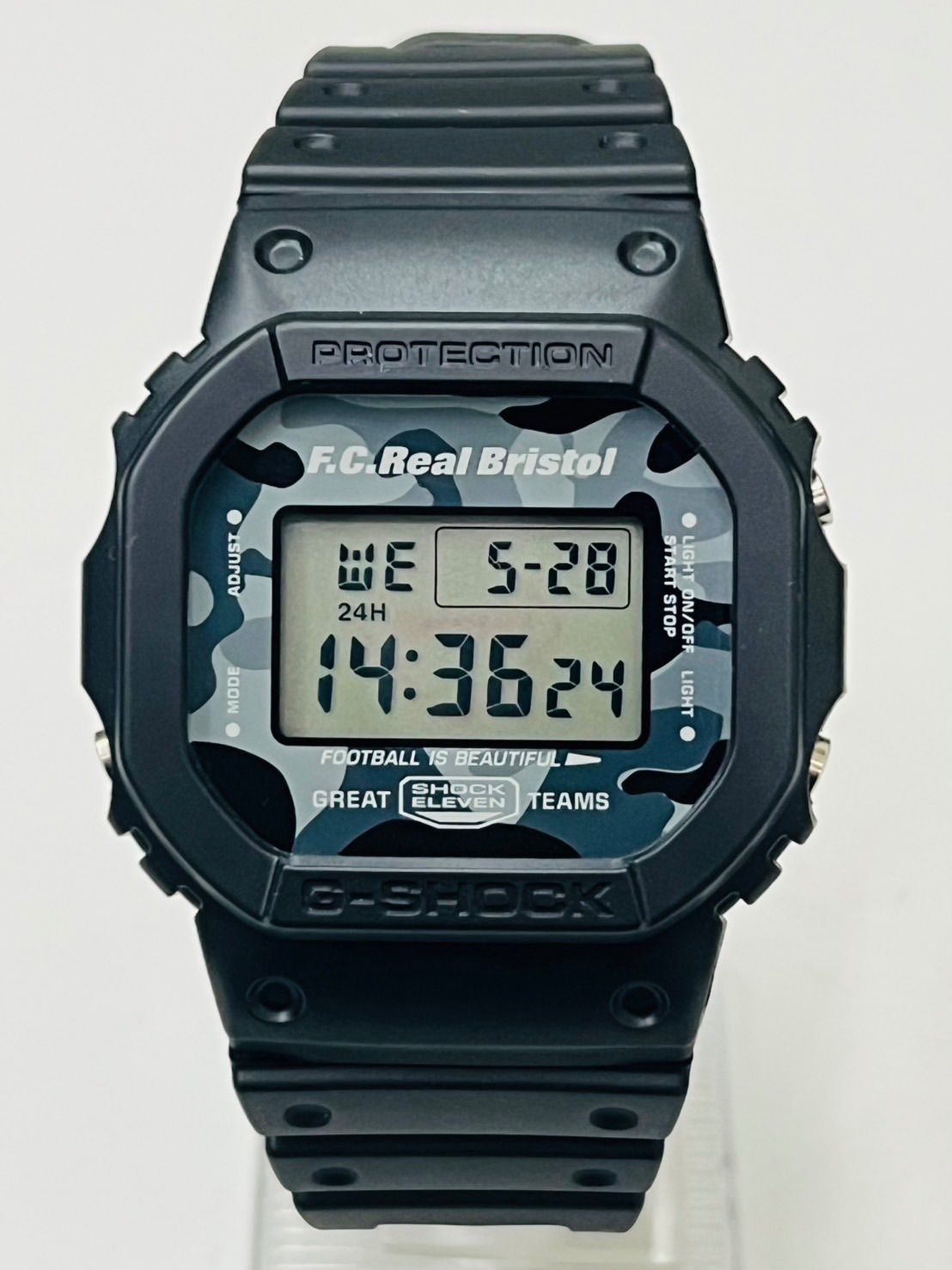 電池交換済み）F.C.R.B. F.C.Real Bristol G-SHOCK ブリストル×G