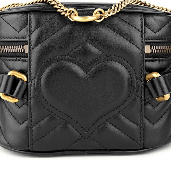 新品 グッチ GUCCI リュックサック GGマーモント ブラック - メルカリ