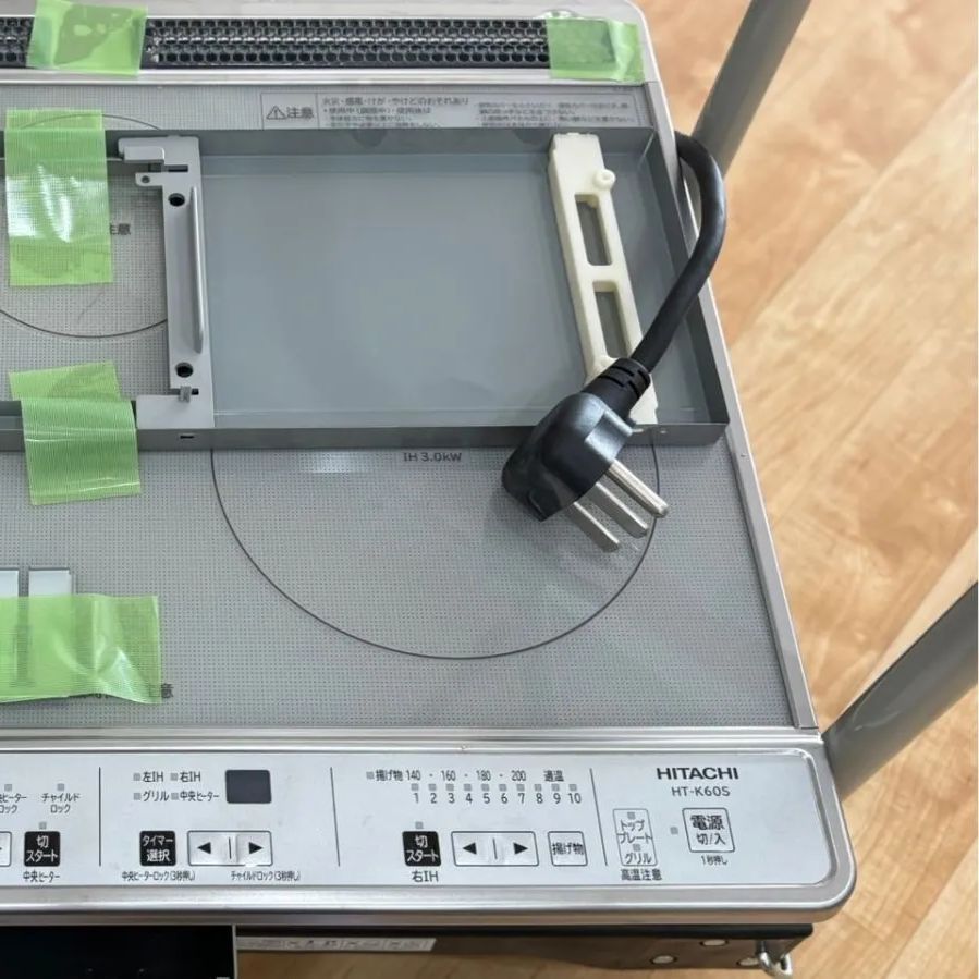 未使用品 IHクッキングヒーター（HT-K60S）