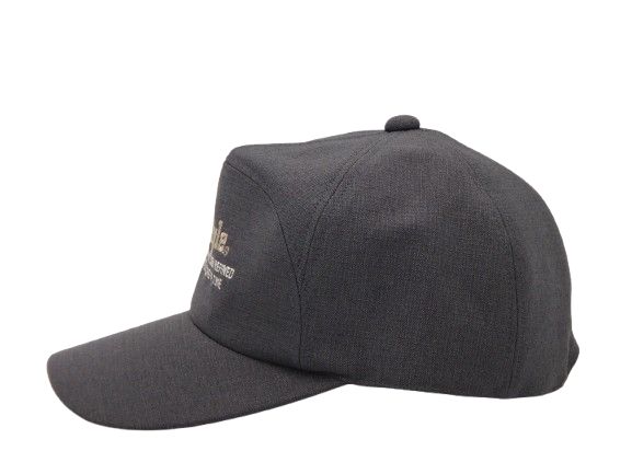 SJDオリジナル【大きいサイズ・3L】PS ワイドキャップ グレー アポロキャップ 野球帽  帽子 紳士 メンズ 日本製 国産 枚方製 誠実堂製帽所 セイジツドウセイボウショ せいじつどうせいぼうし