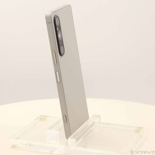 中古品〕 Xperia 1 V 512GB プラチナシルバー XQ-DQ44-S3JPCX0