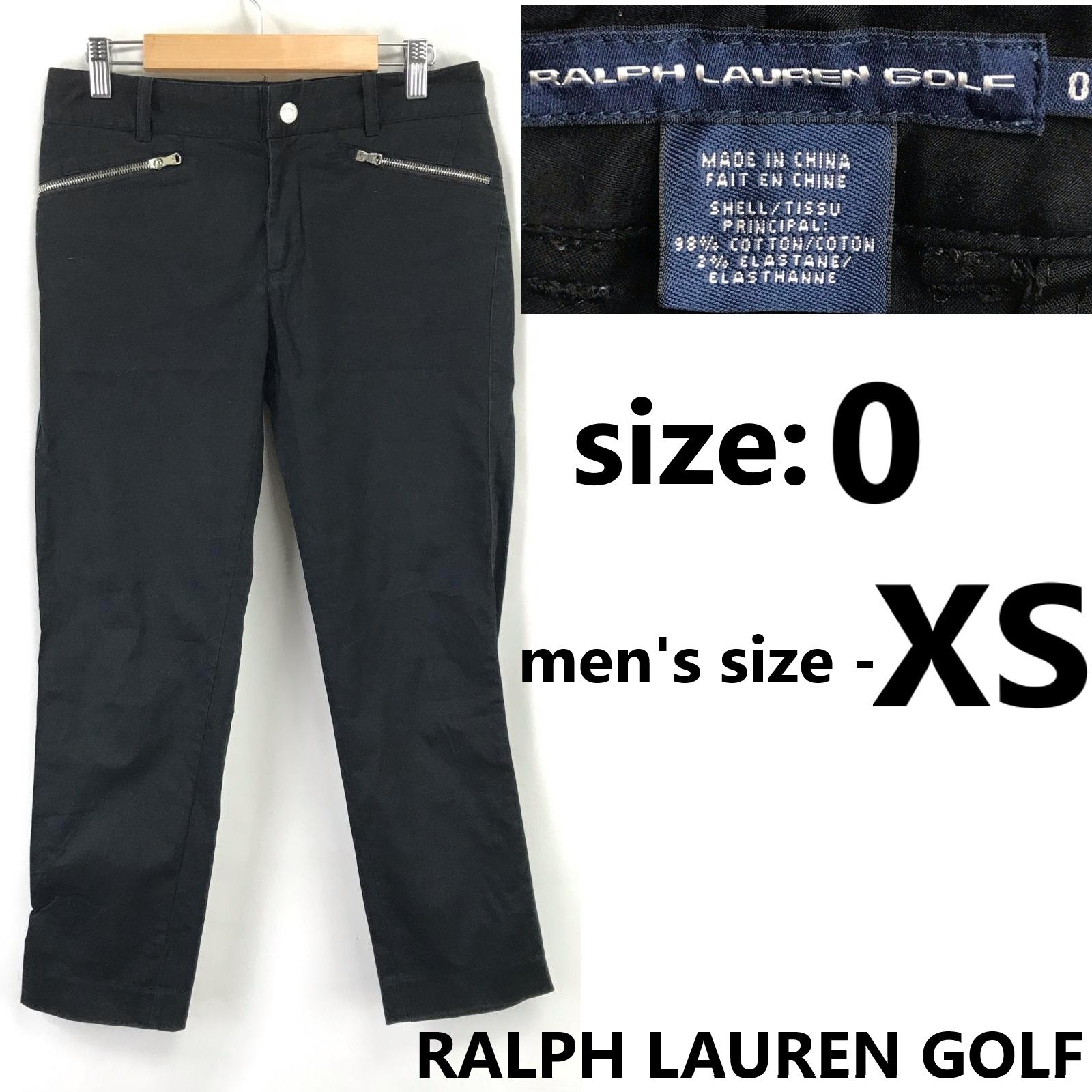 【未使用品】POLO GOLF ポロゴルフラルフローレン メンズパンツ　黒33 2025年最新】POLO GOLF パンツの人気アイテム - メルカリ