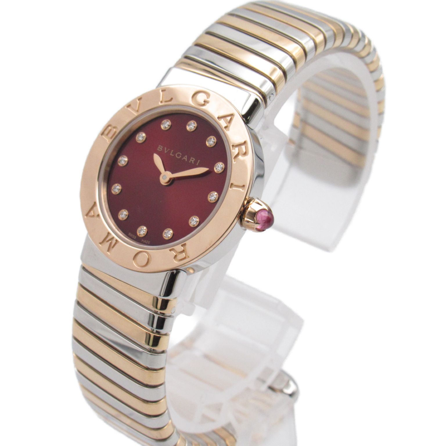 ブルガリ ブルガリ ブルガリ トゥボガス 12Pダイヤ 腕時計 - メルカリ