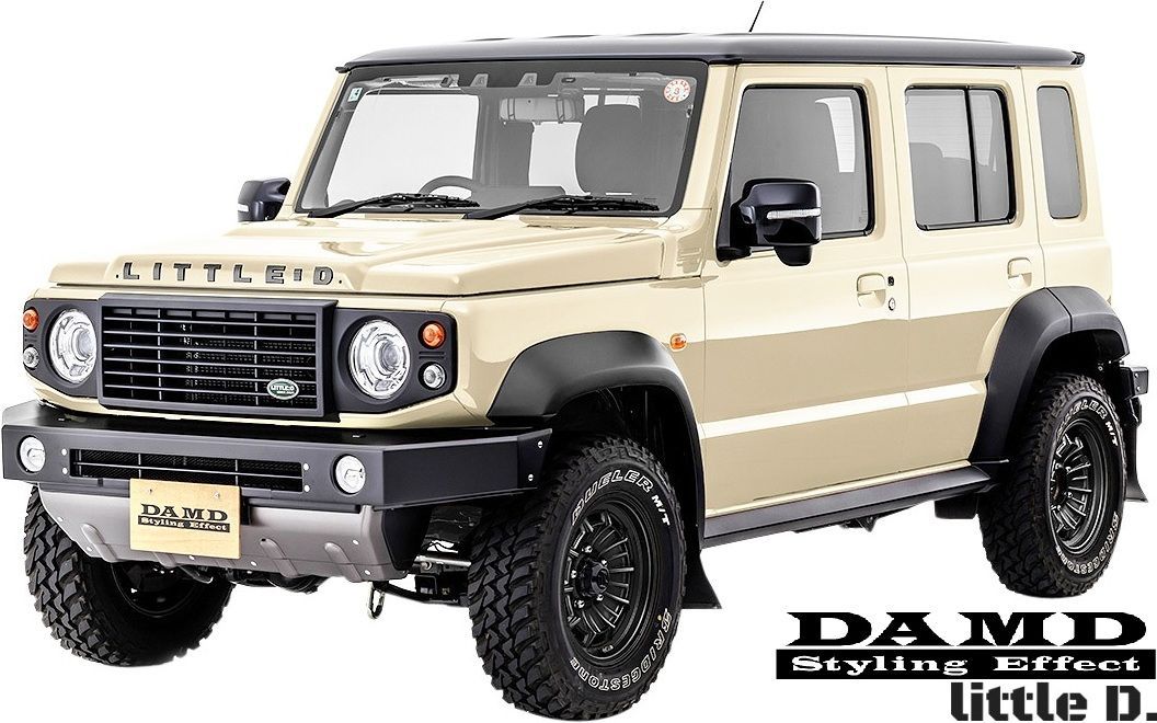 【中古品】DAMD Little D. ジムニーフロントグリル 楽天市場】DAMD(ダムド) little D. リトルD フロントグリル
