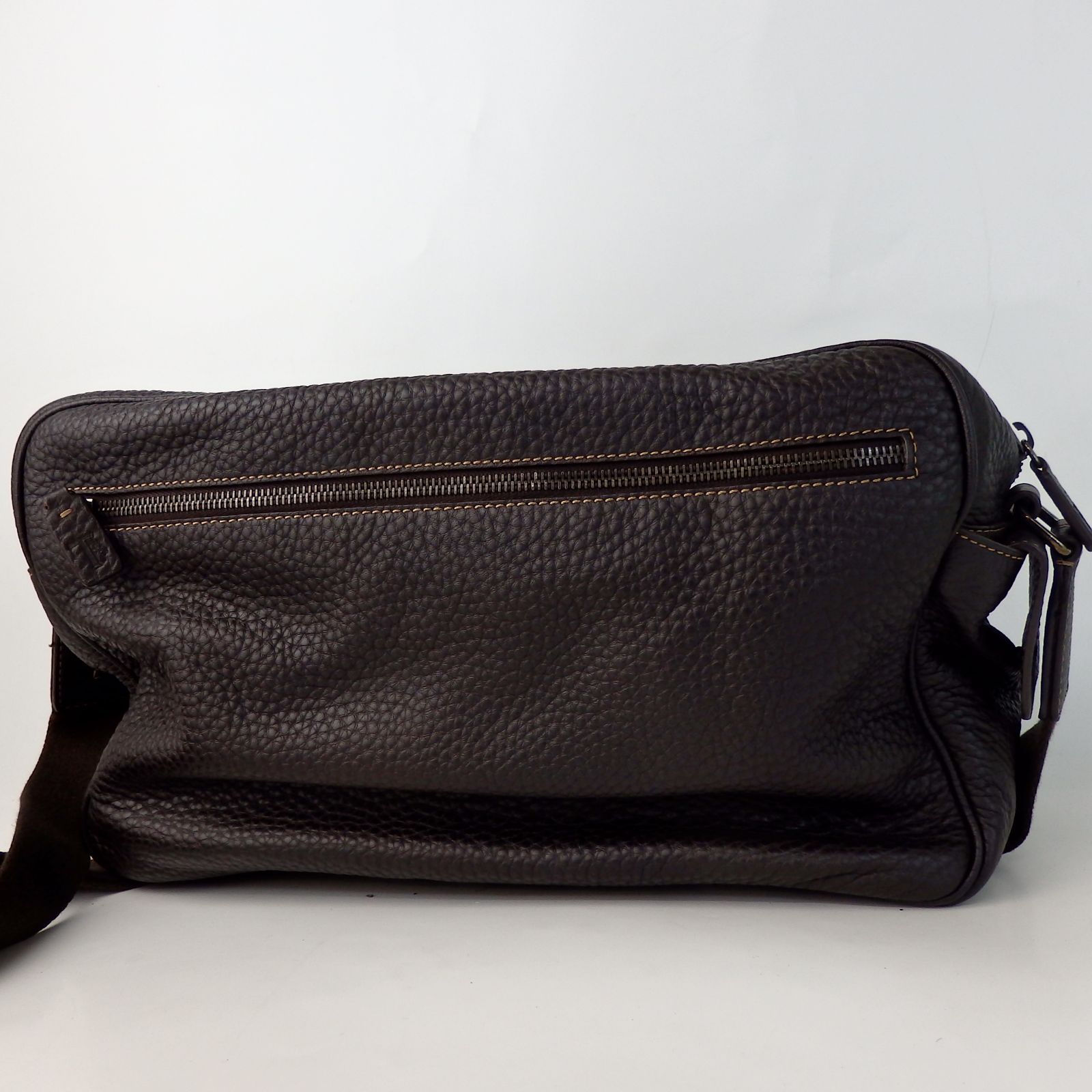 TOD'S】トッズ ワンショルダーバッグ ブラウン レザー 保存袋付き