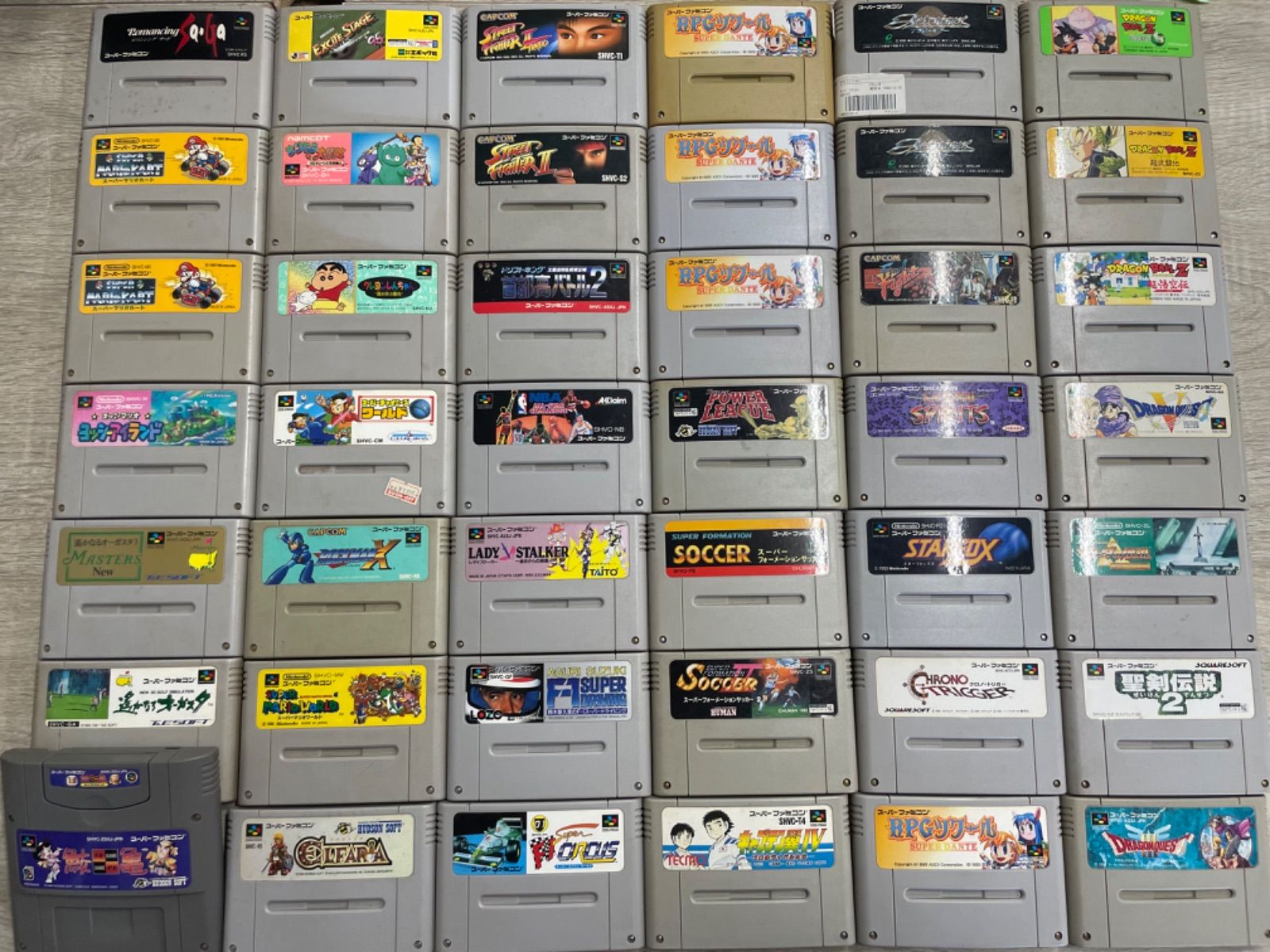 スーパーファミコン ソフト42本まとめ売り スーパーファミコン