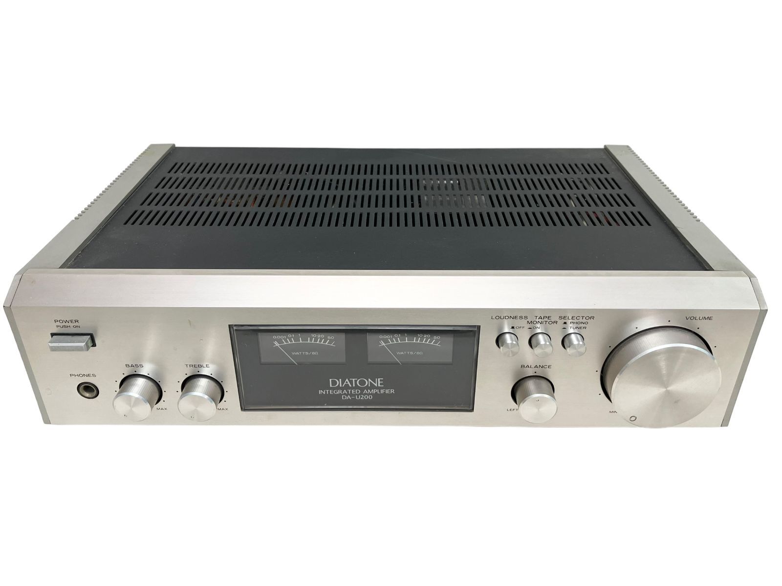 DIATONE DA-U200 ダイアトーン プリメインアンプ 動作確認済 INTEGRATED AMPLIFIER 傷あり 中古品 - メルカリ