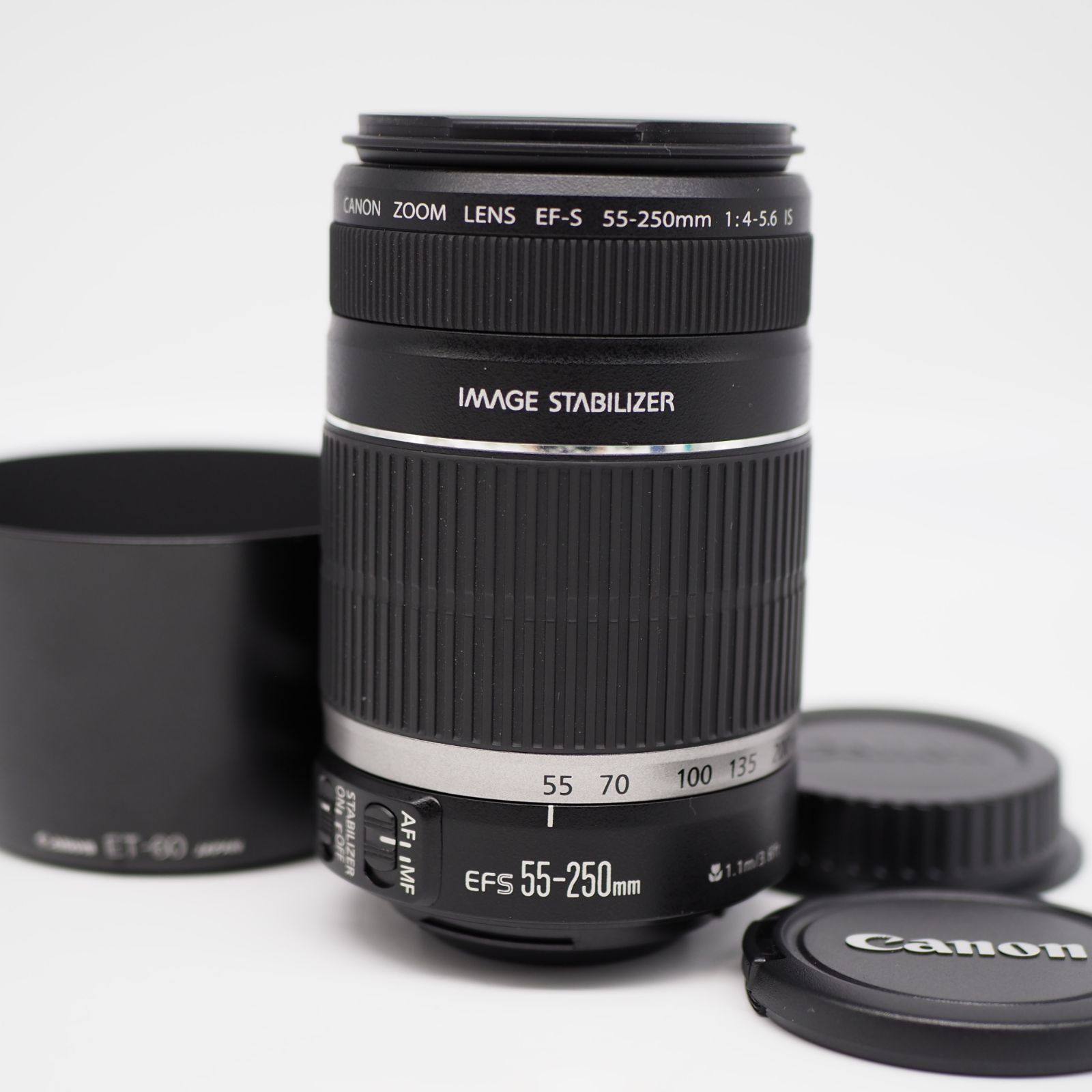 □ほぼ新品□ CANON EF-S55-250mm F4-5.6 IS - メルカリ