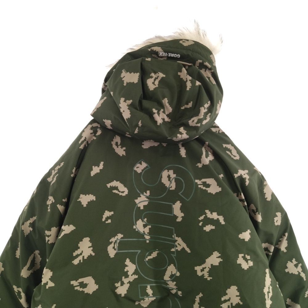 SUPREME (シュプリーム) 21AW GORE-TEX 700 Fill Down Parka Olive Russian Camo  カモフラージュ柄ゴアテックスダウンジャケット カーキ - メルカリ