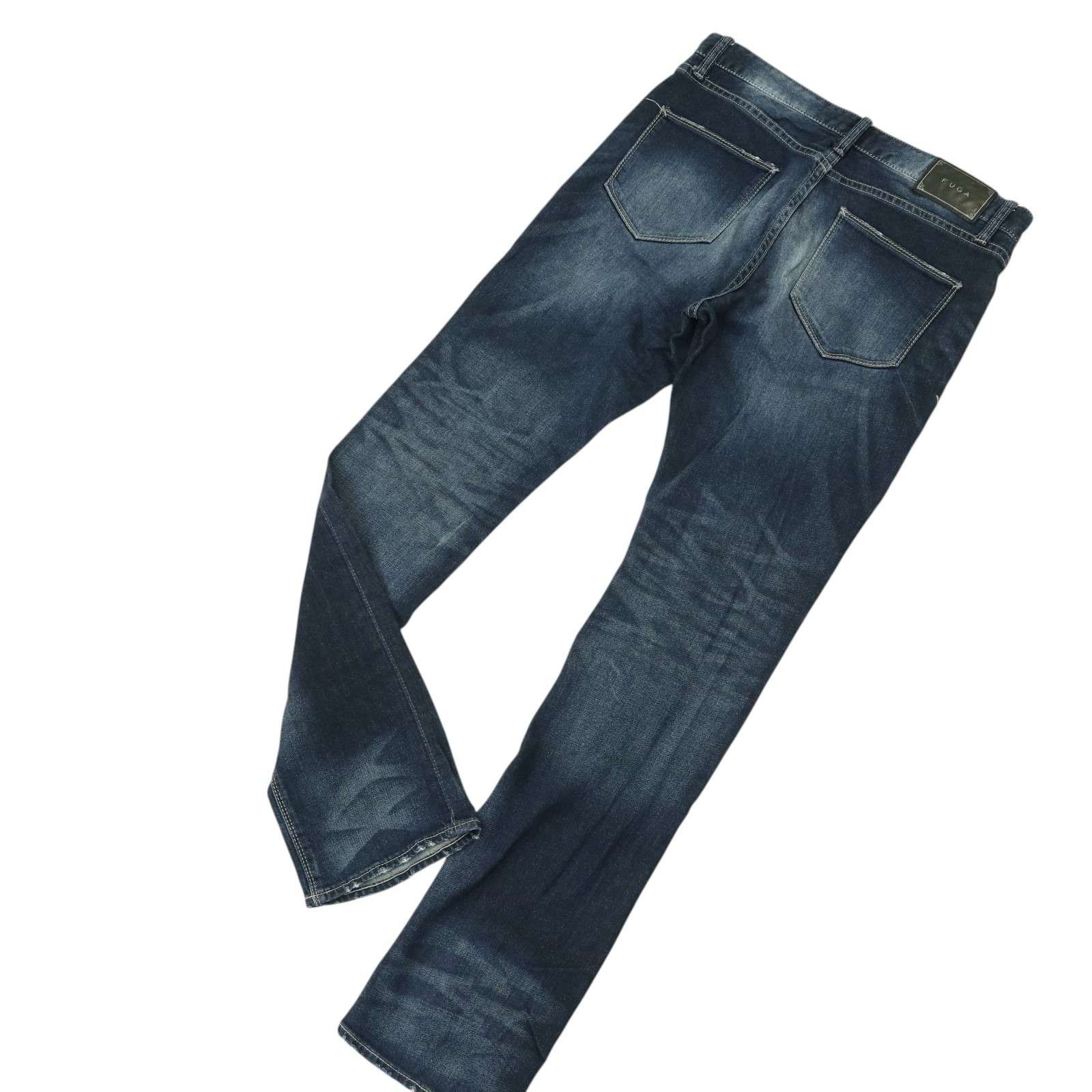 FUGA フーガ 通年 USED加工☆ スリム スキニー デニム パンツ