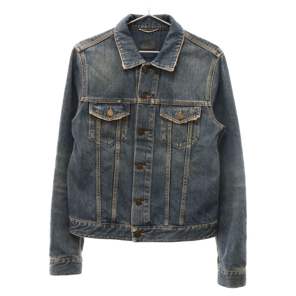 SAINT LAURENT PARIS (サンローランパリ) 15SS Damaged Denim Jacket