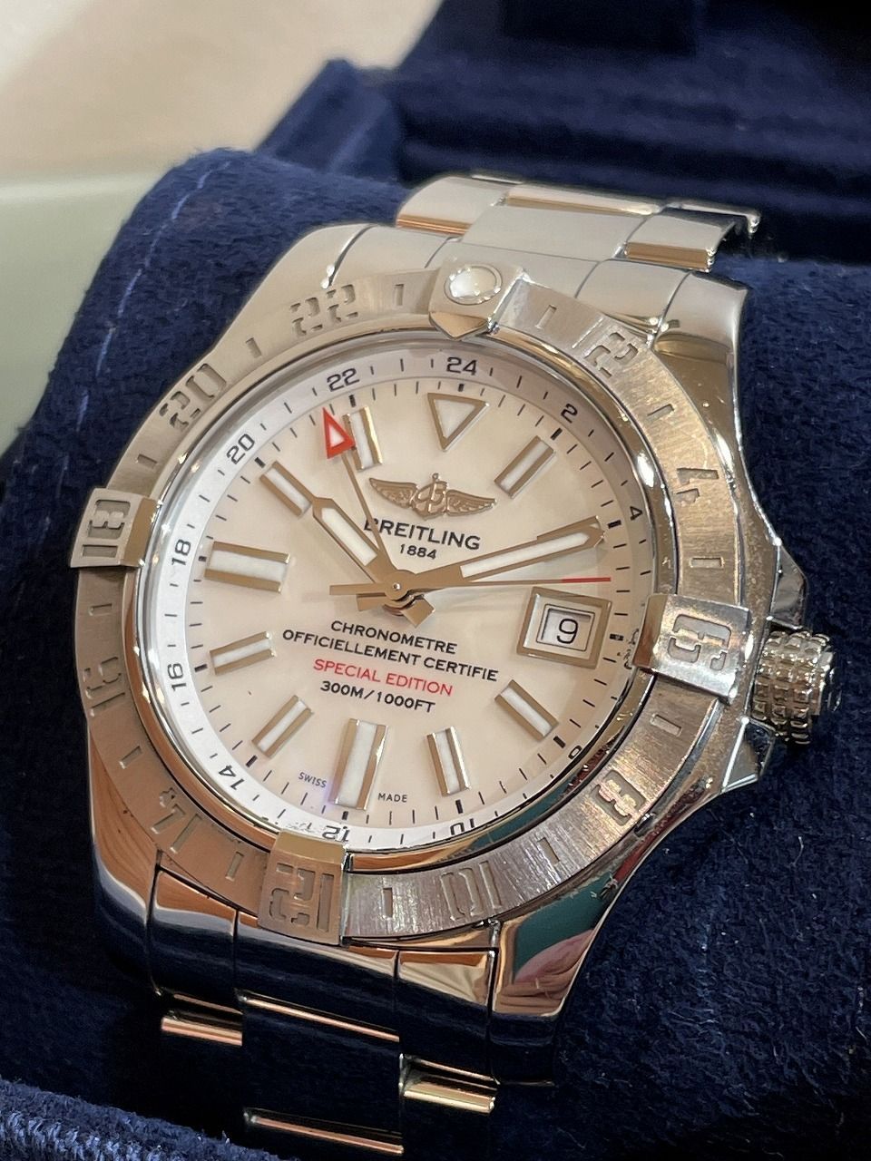 ☆NA357 極美品！BREITLING ブライトリング A32390 アベンジャー II