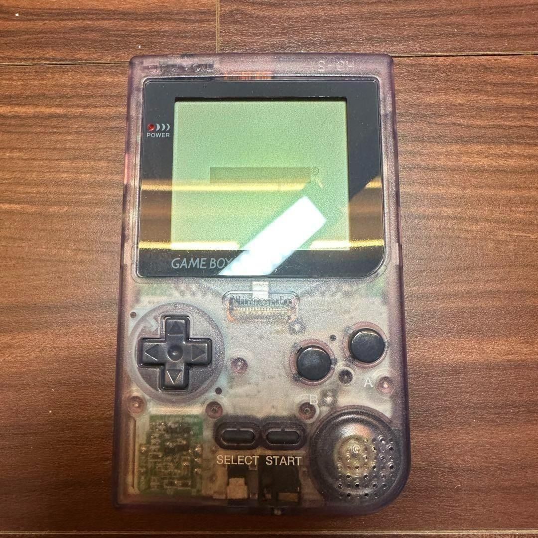ゲームボーイポケット クリアパープル