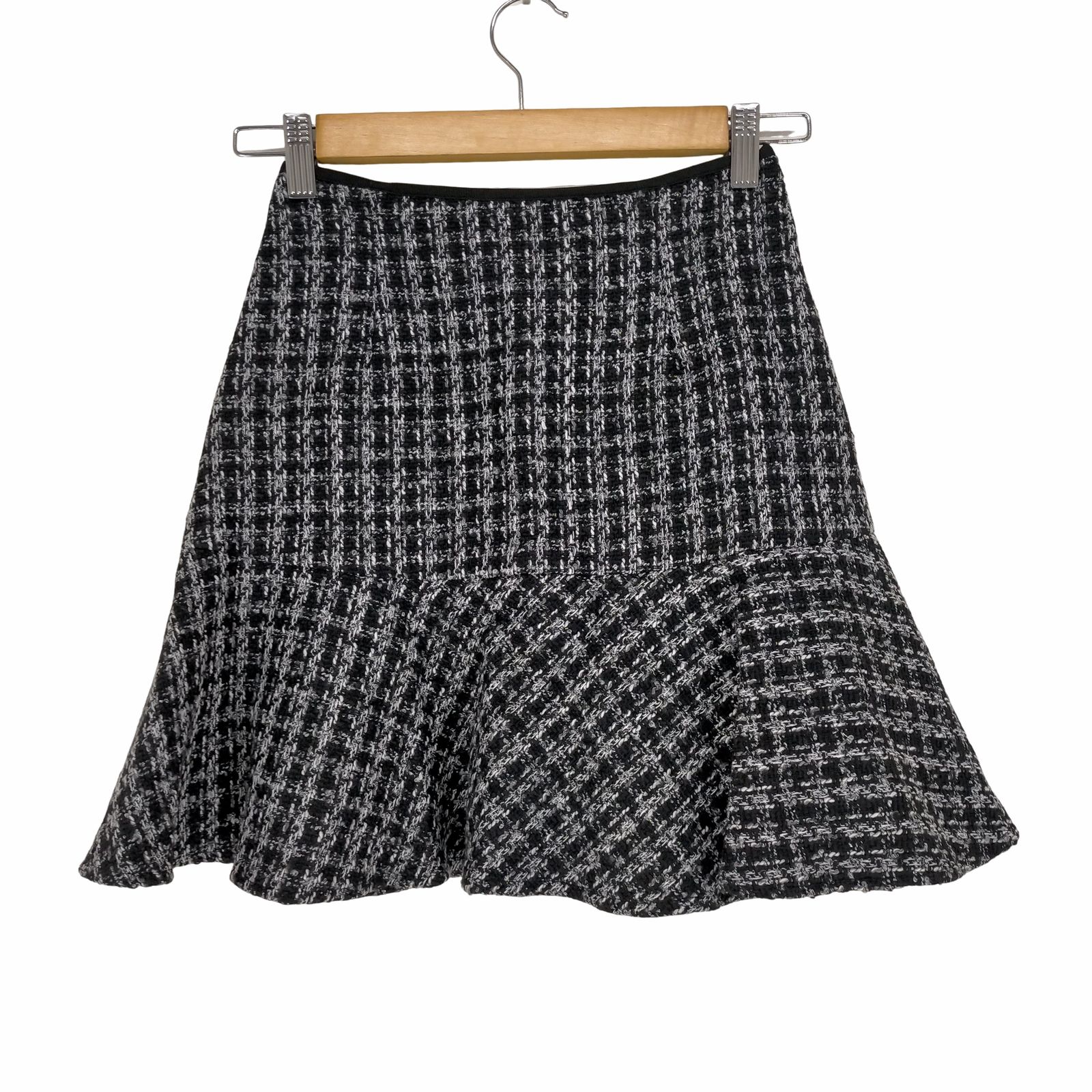 アプワイザーリッシェ Apuweiser riche 22AW ツイードフレア ラメ 切替  