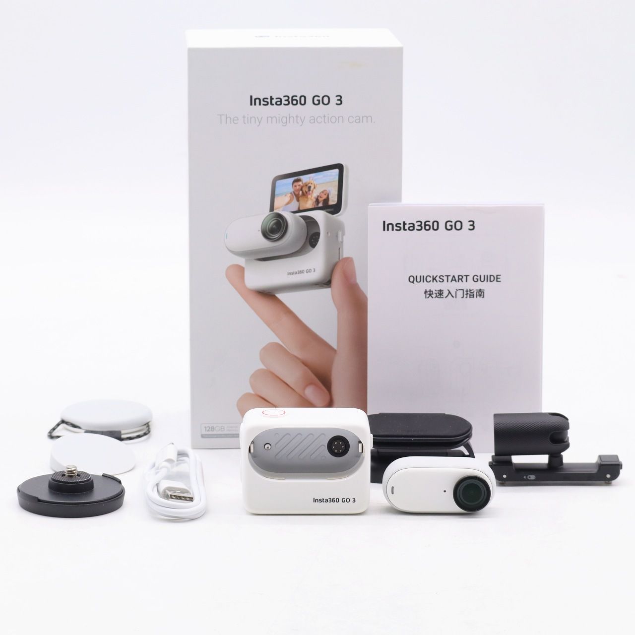 Insta360 GO 3 (128GB) アークティックホワイト - メルカリ