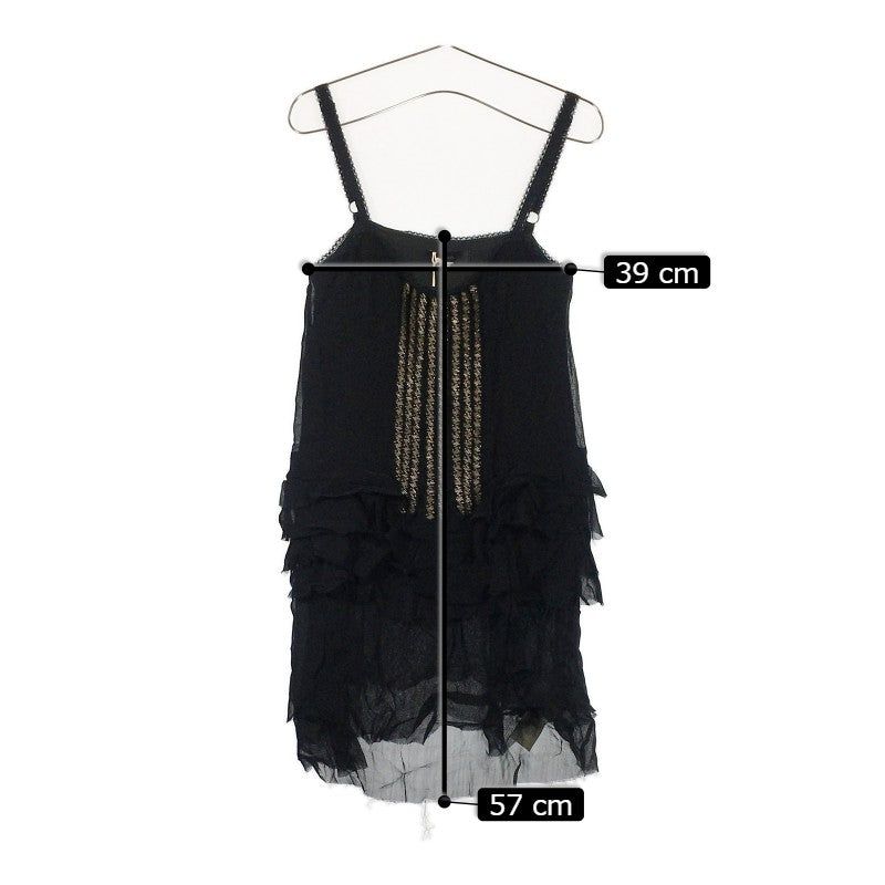 DIESEL ミニワンピース 黒 XSサイズ DIESEL 半袖ミニワンピース XS 黒