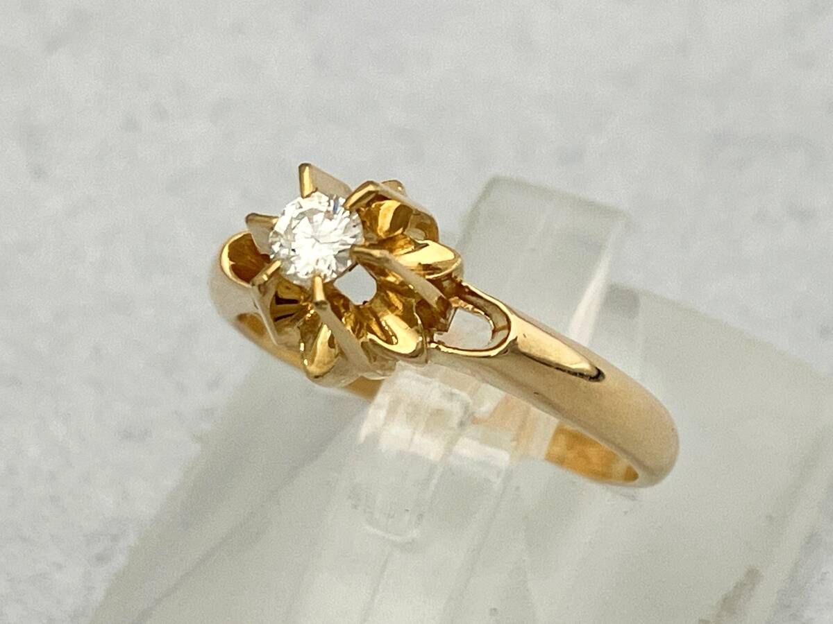 K18 ダイヤモンド指輪 4.3g