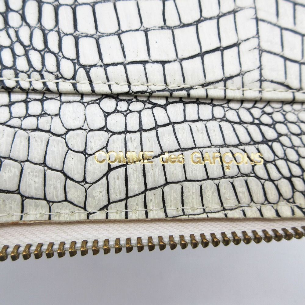 COMMEdesGARCONS コムデギャルソン パスケース クロコダイル 長