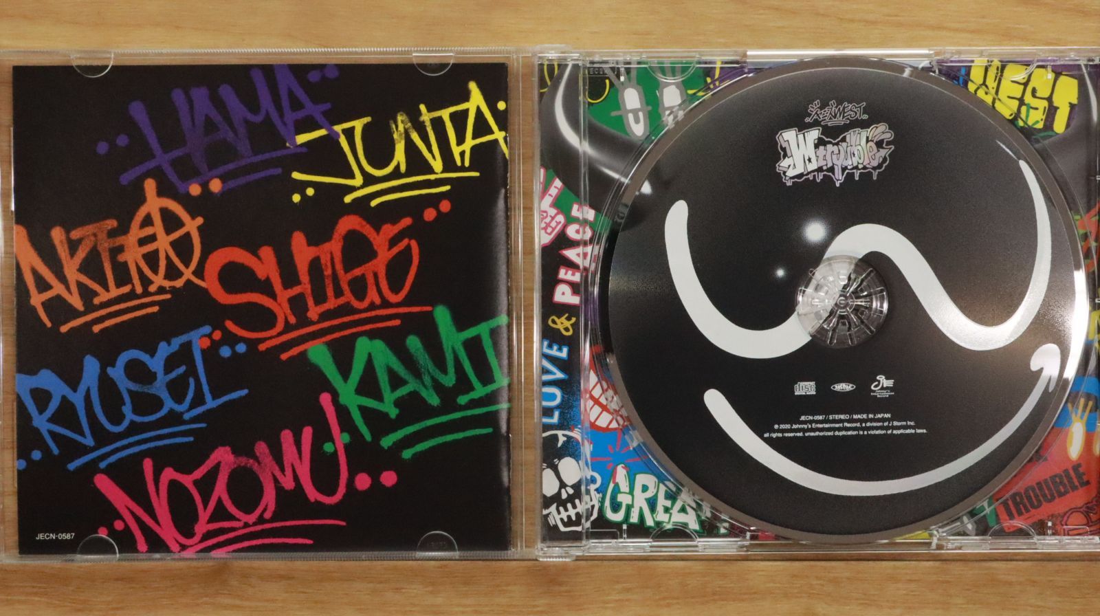 国内盤CD☆ジャニーズWEST/ジャニーズWEST□ W trouble (通常盤