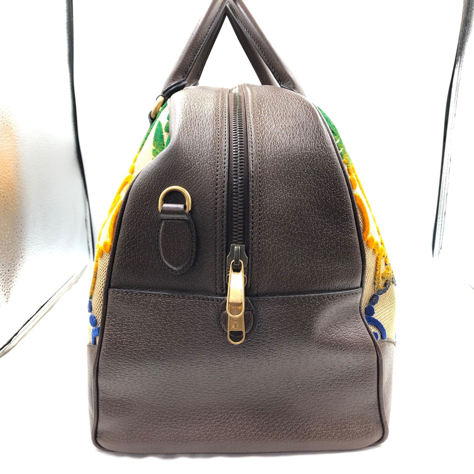 美品 グッチ アディダス ミディアム ボストンバッグ ショルダーバッグ GG GG 〔美品〕グッチ adidas×Gucci/アディダス×グッチ
