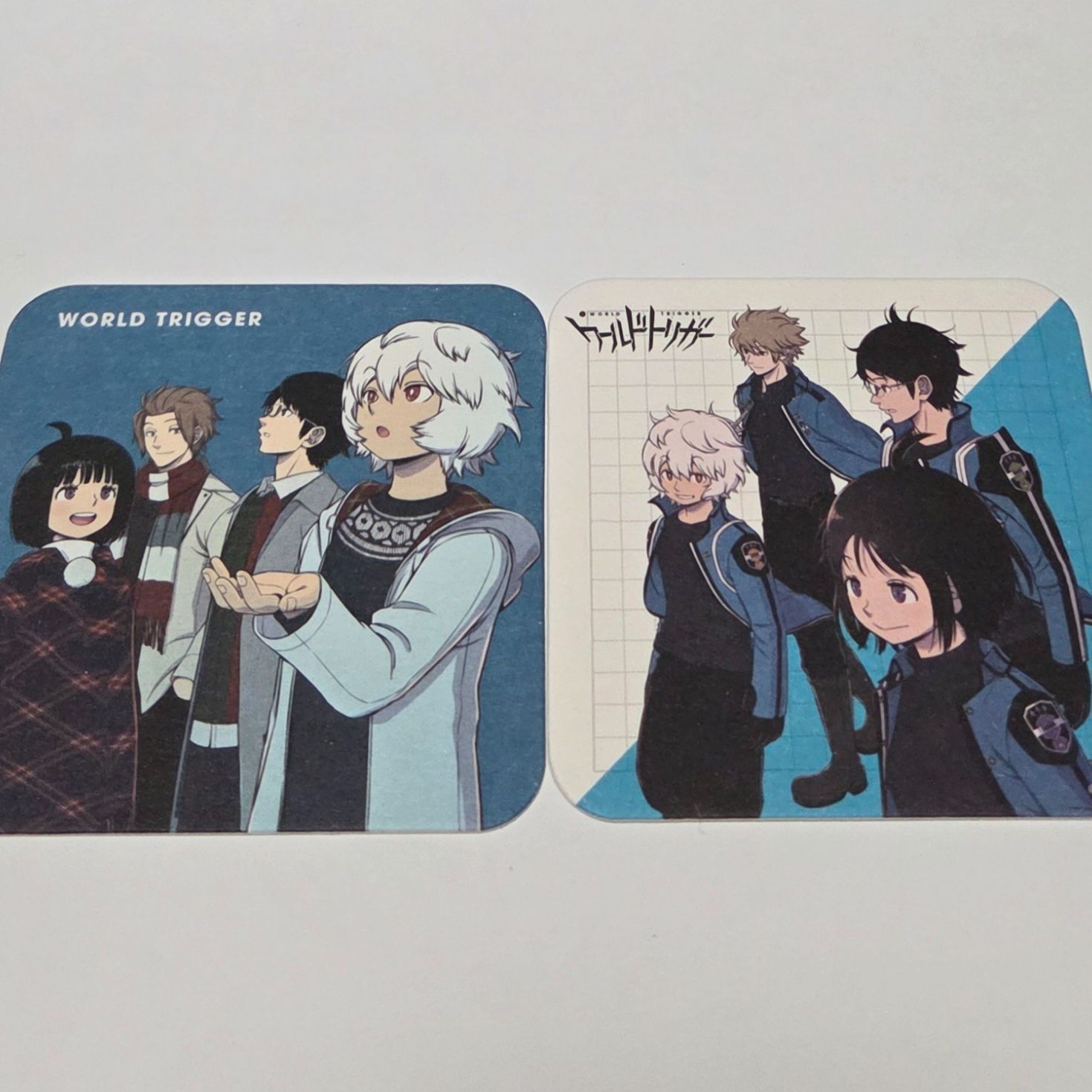 ワールドトリガーアートコースターヒュース