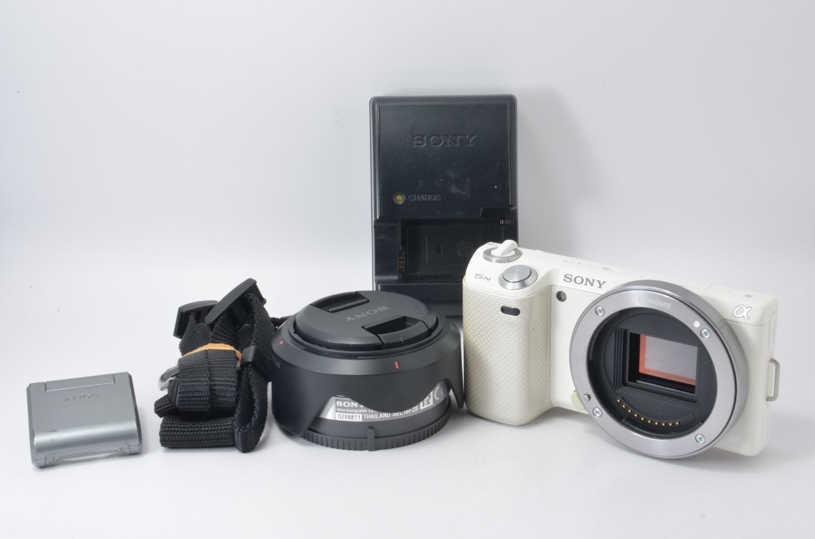 限定SALE，送料無料】 ◇ 実用品 Sony ソニー NEX-5 18-55mm レンズ