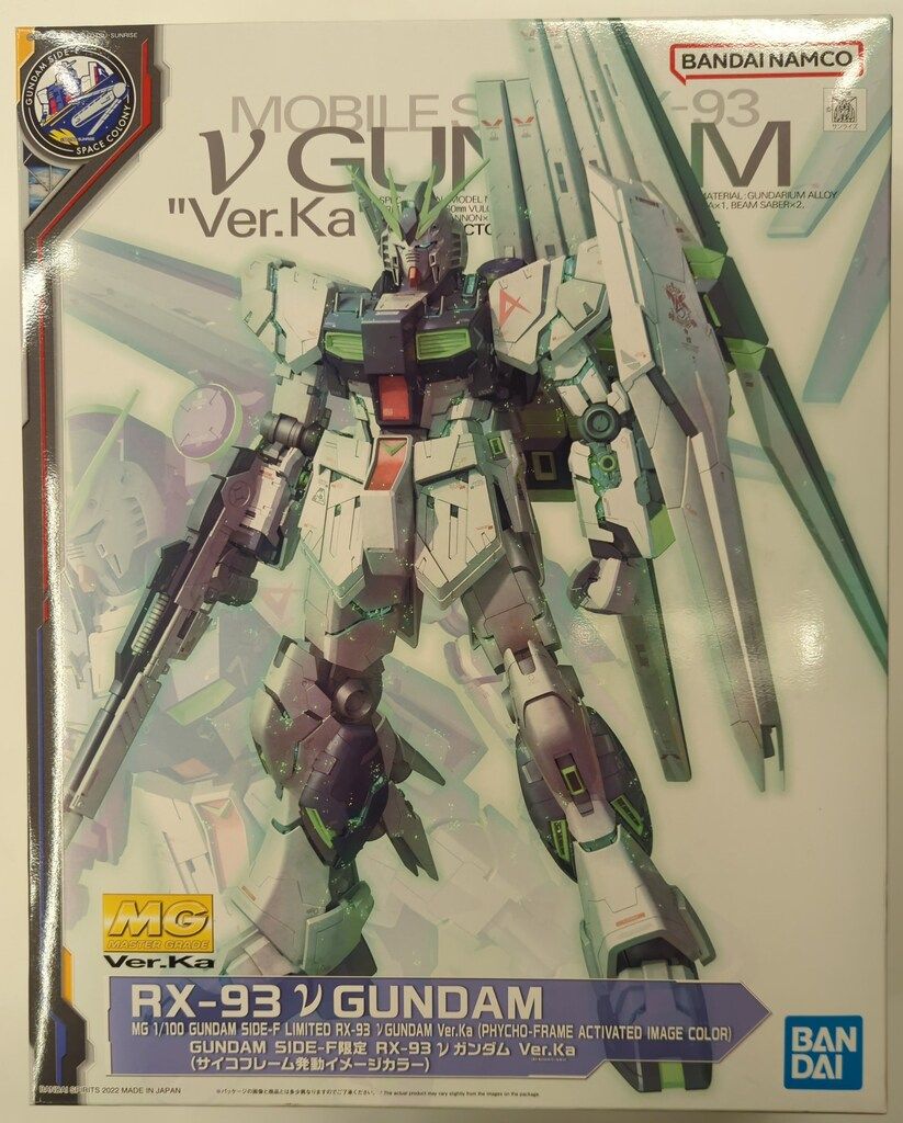 BANDAI SPIRITS MG 機動戦士ガンダム 節約 逆襲のシャア νガンダム Ver