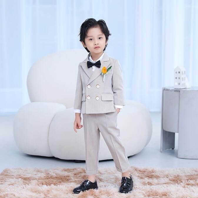 卒業式 男の子 スーツ 入学式 子供 スーツ フォーマル キッズスーツ 男の子 フォーマル 5点セット ジャケット ベスト ズボン 蝶ネクタイ おしゃれ スーツ セットアップ キッズスーツ 七五三 入園式 卒園式 子供服 発表会 結婚式 PFFM236