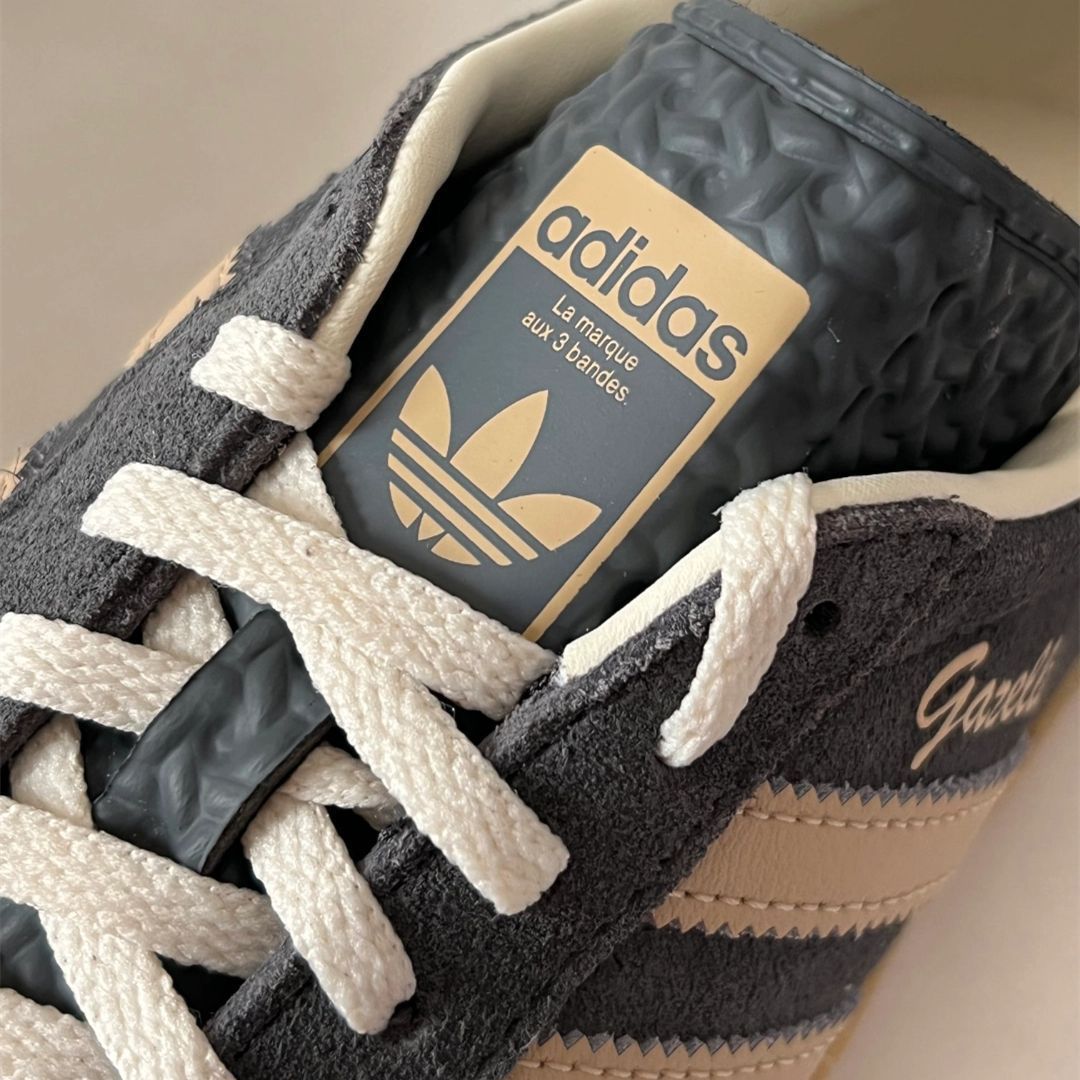 adidas originals Gazelle BOLD グレーブラウン adidas originals Gazelle BOLD厚底板靴レディースグレー