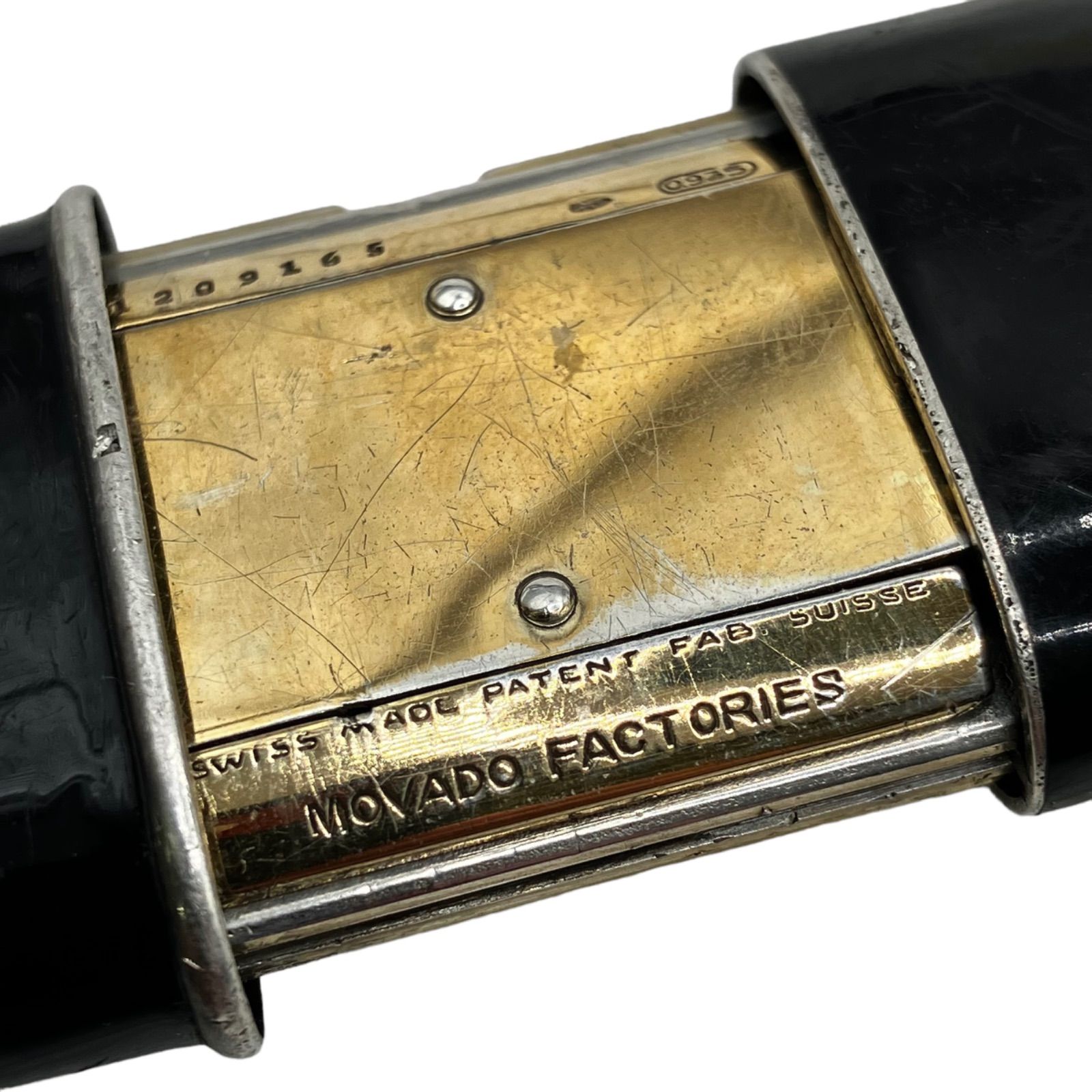 ジャンク品ですが超貴重品⭐️ MOVADO】 モバード エルメト トラベル