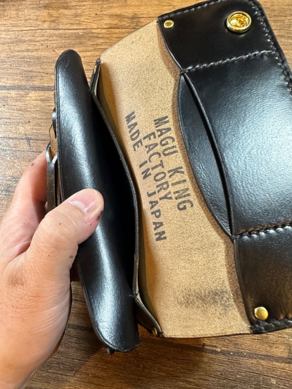 三層 ミディアムトラッカーウォレット