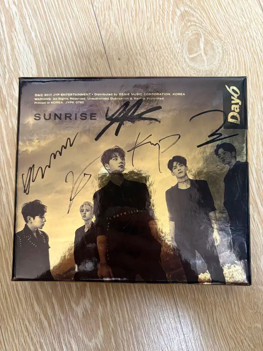 day6 サイン入りCD Day6 サンライズ Sunrise サイン入り アルバム CD 非売品