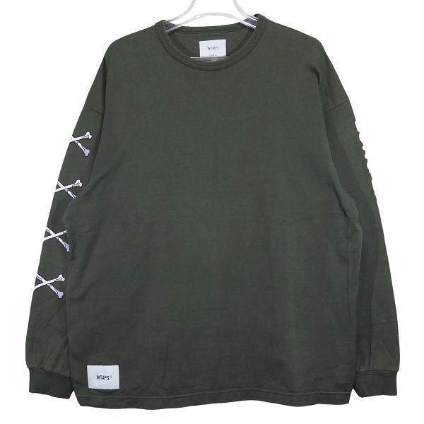 新品未使用222ATDT-CSM12 LXLXW / LS / COTTON WTAPS ダブルタップス 22AW LXLXW/LS/COTTON 222ATDT-CSM12 LONG