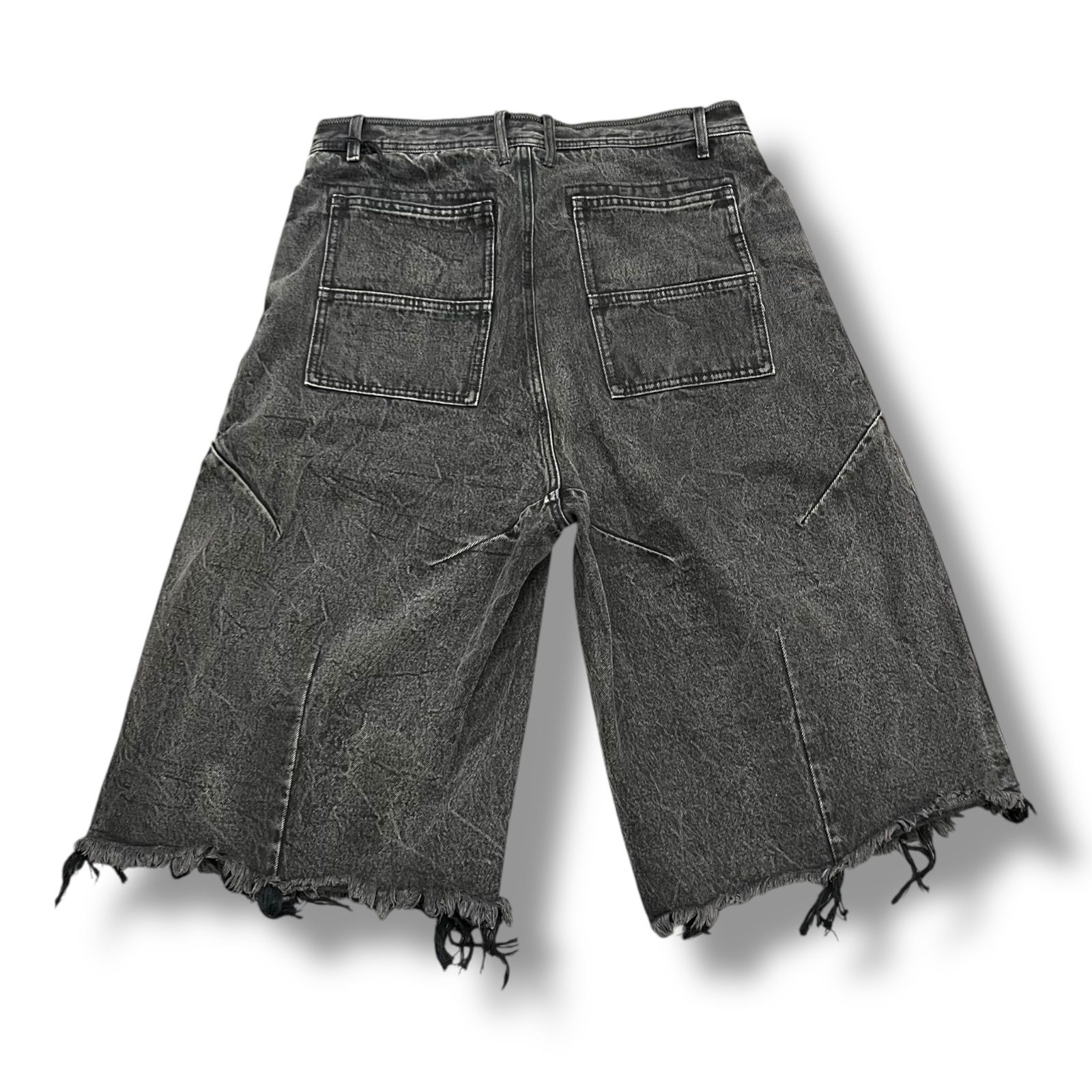 FILTH 24SS Front zip buggy Denim shorts ロントジップバギー