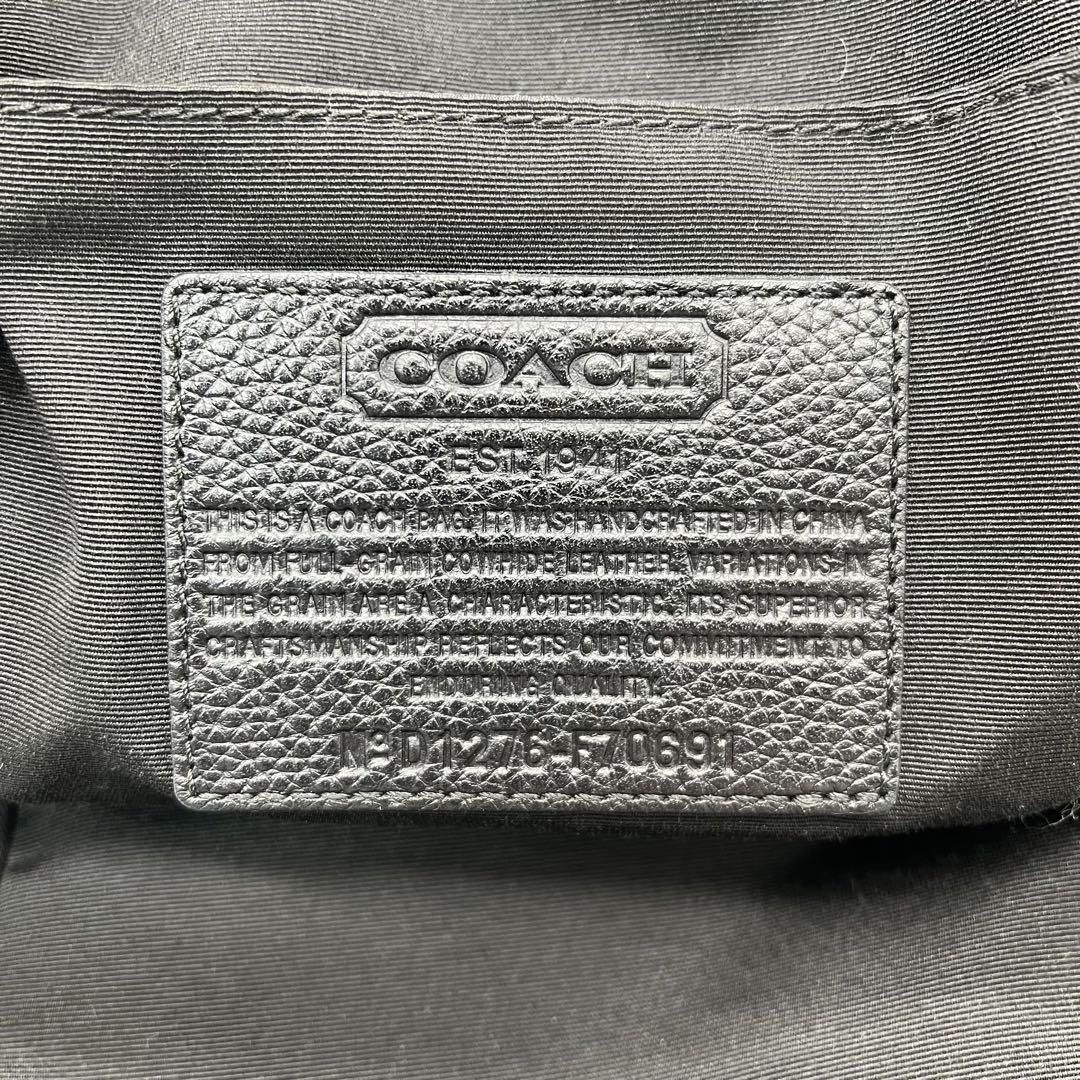 ✨極美品✨️COACH キャムデン ボディバッグ スリングバッグ ブラック