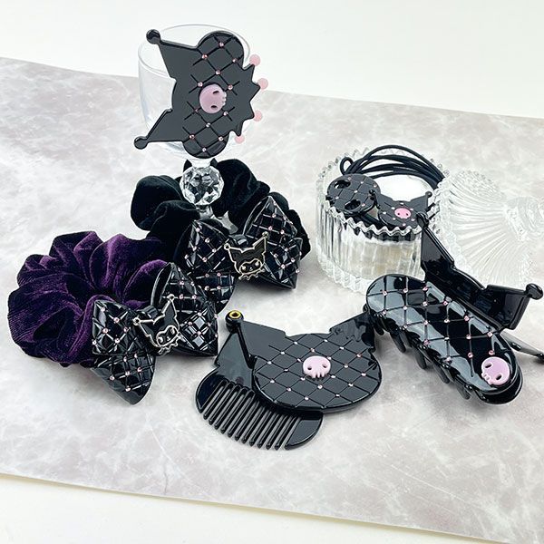 BLACK＆CHECK ヘアクリップ