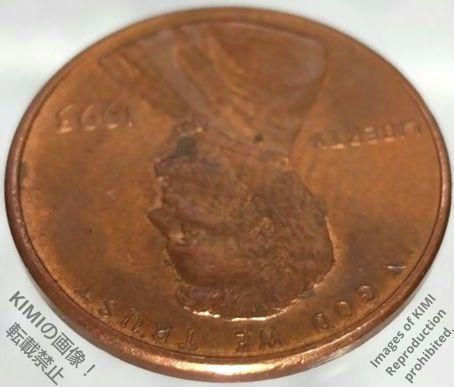1セント硬貨 1993 アメリカ合衆国 リンカーン 1ペニー 貨幣芸術