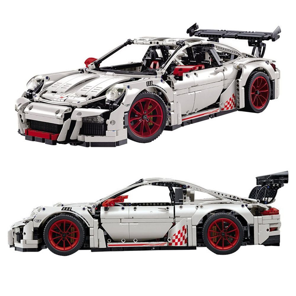 レゴ 互換 テクニック ポルシェ 911 GT3 RS ホワイト - メルカリ