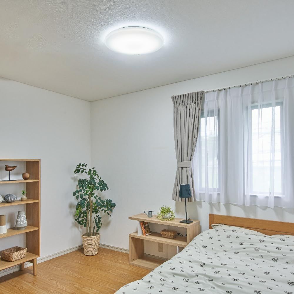 6畳 3200lm 停電検知シーリング 調光11段階 常夜灯2段階 LED リモコン 防災製品等推奨認証品 シーリングライト おやすみタイマー LuminousLED 地震 災害対策 ドウシシャ ルミナス NEXPOTALLINN_EU