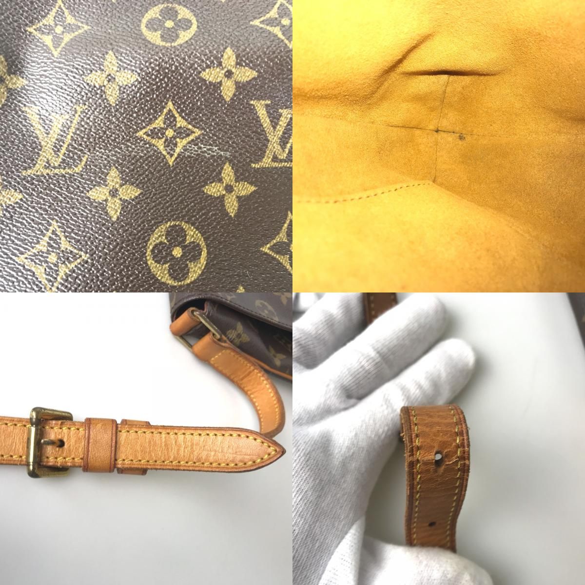 鑑定書付き】LOUIS VUITTON ルイヴィトン ショルダーバッグ 
