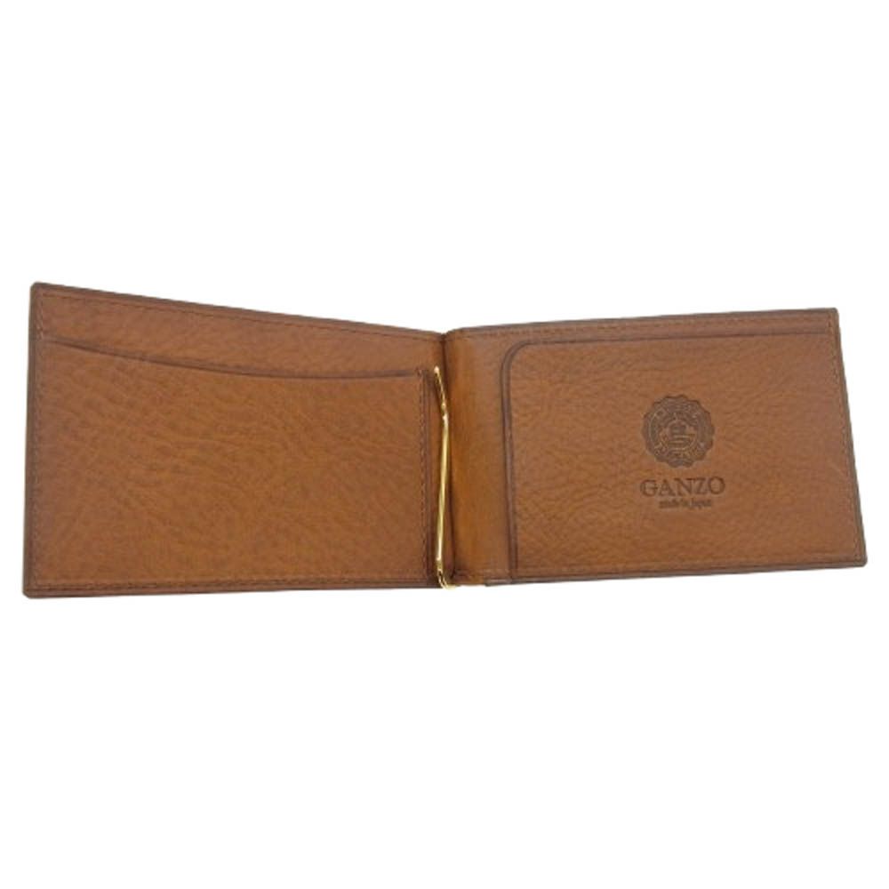 GANZO ガンゾ シャークスキン 鮫革 ミニ マネークリップ コイン