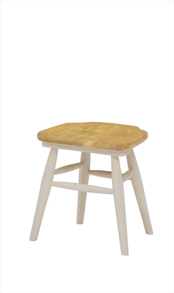 スツール ロッソ イス チェア スツール 910217944 完成品 パイン材 木目 オイル仕上げ 丸み お子さんにも安心 カントリーデザイン 腰掛 椅子 WWW_NOITHATQUANGTHANH_NET