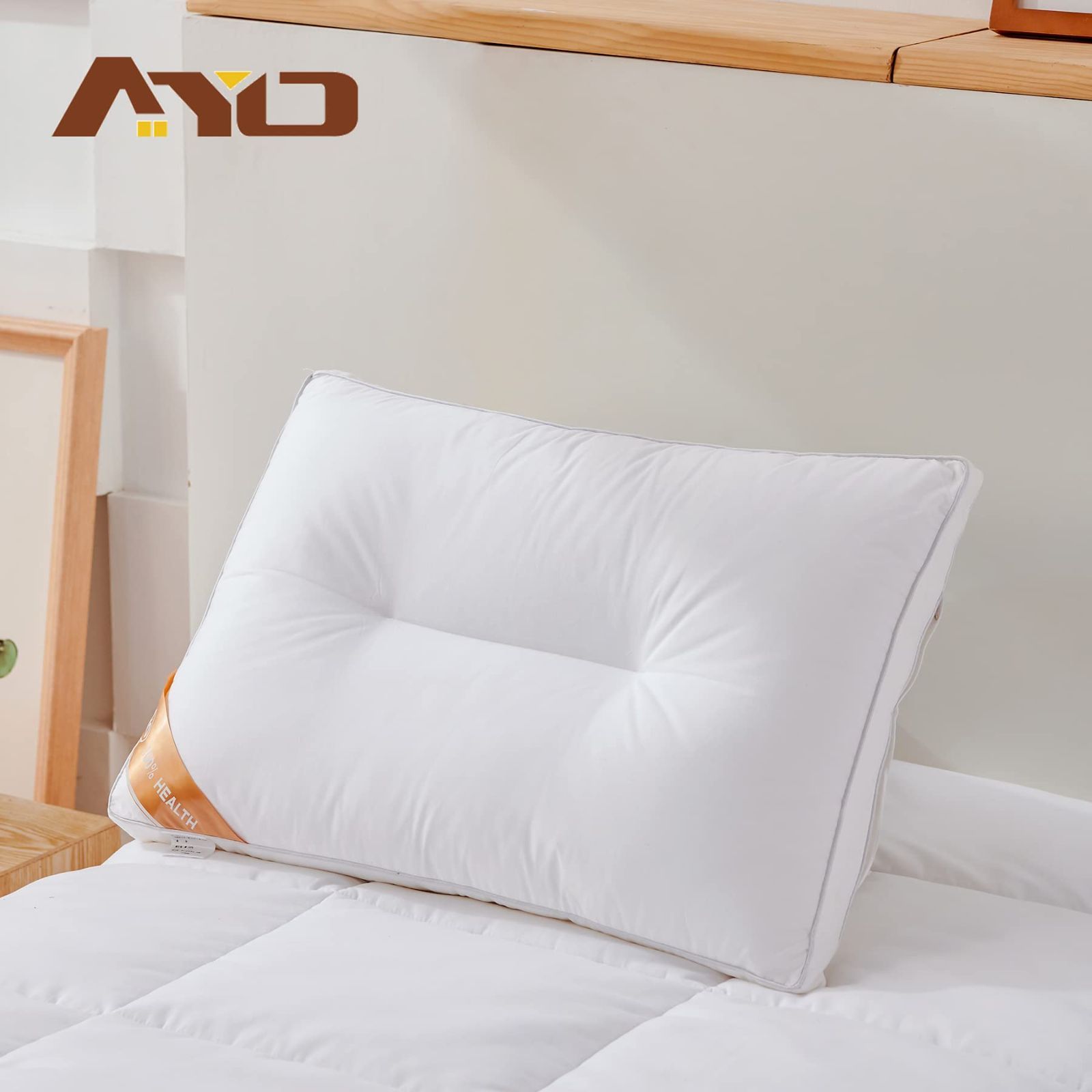 新品 AYO 枕 低反発まくら 高級ホテル仕様 丸洗い可能 高さ調節可能