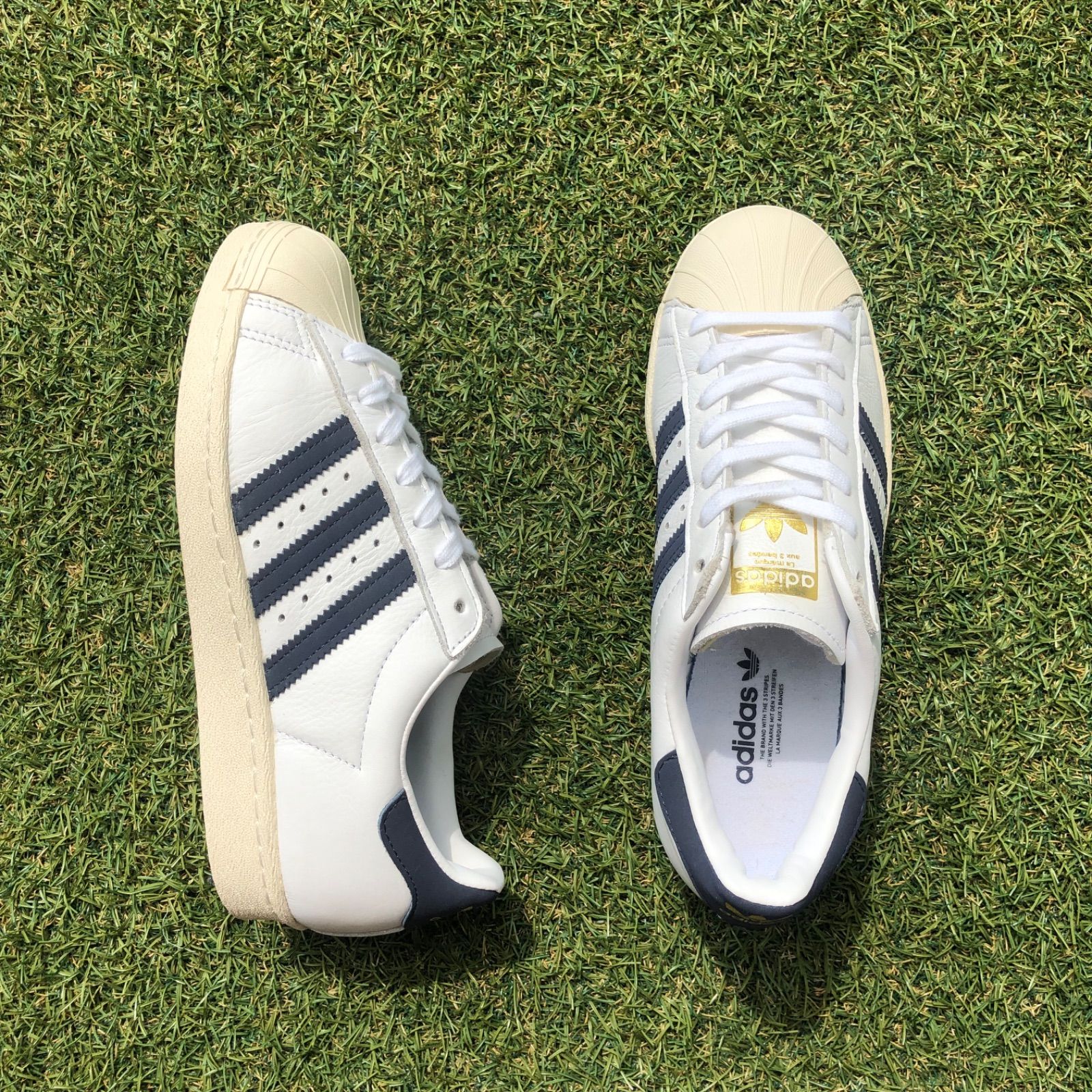 美品24 adidas SS80S アディダス スーパースター80s HT55