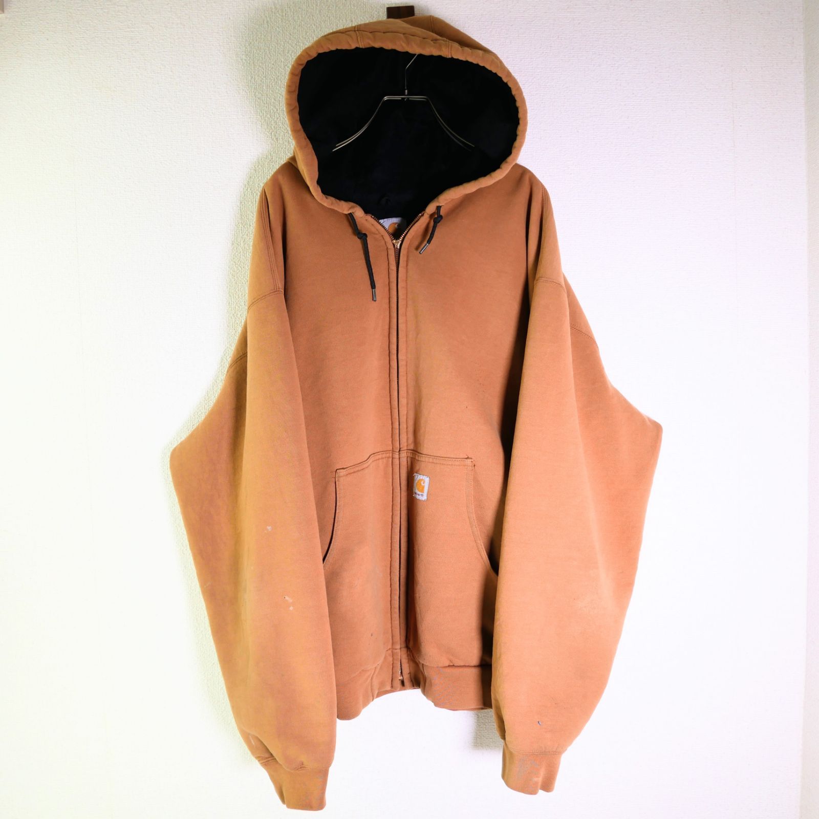 CARHARTT CAMELカラー ビックFULL ZIP PARKA-XXL/J149BRN - メルカリ