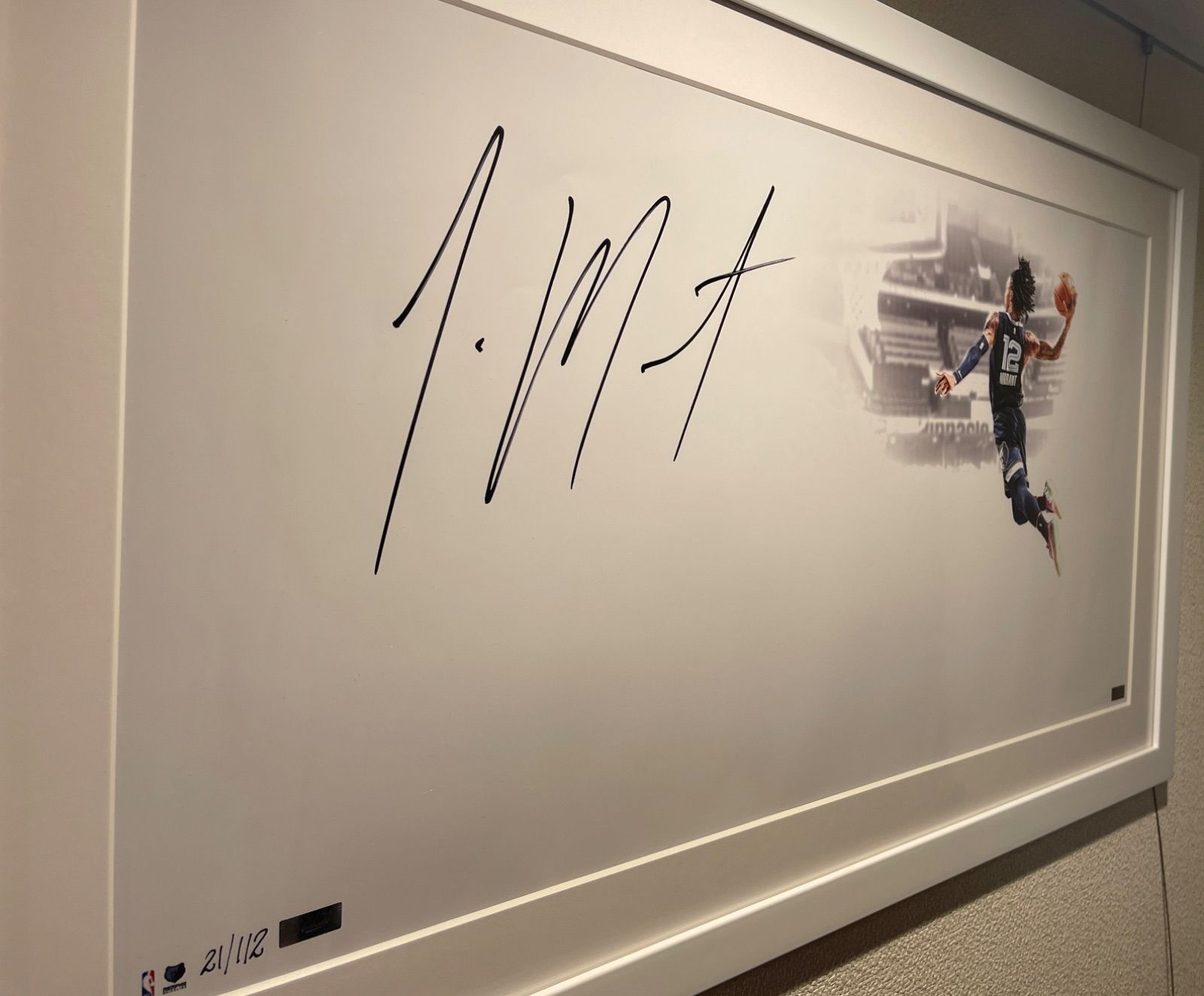 ja morant Panini 直筆サイン 112枚限定 - メルカリ