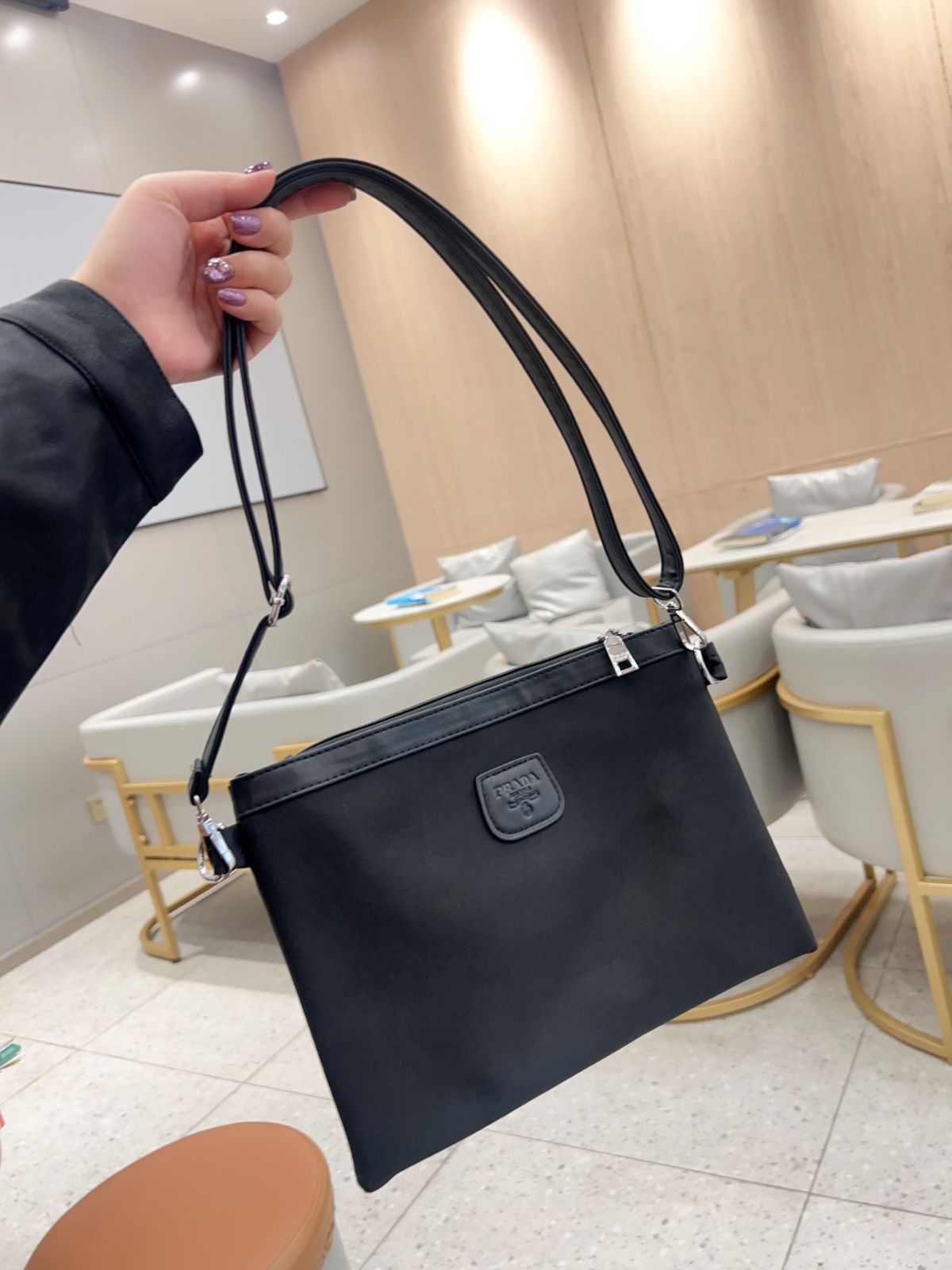 PRADA ブラウン チェーンショルダーバッグ 楽天市場】PRADA プラダ ショルダー（バッグ・小物・ブランド